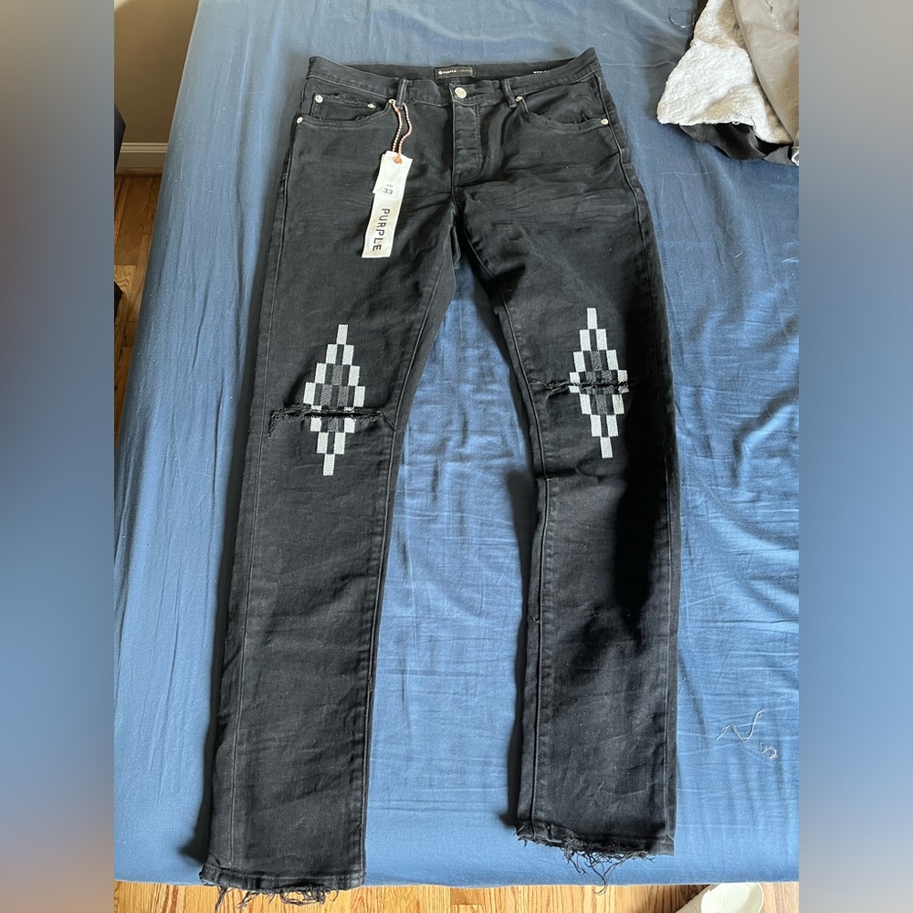 Purple Jeans Size 33